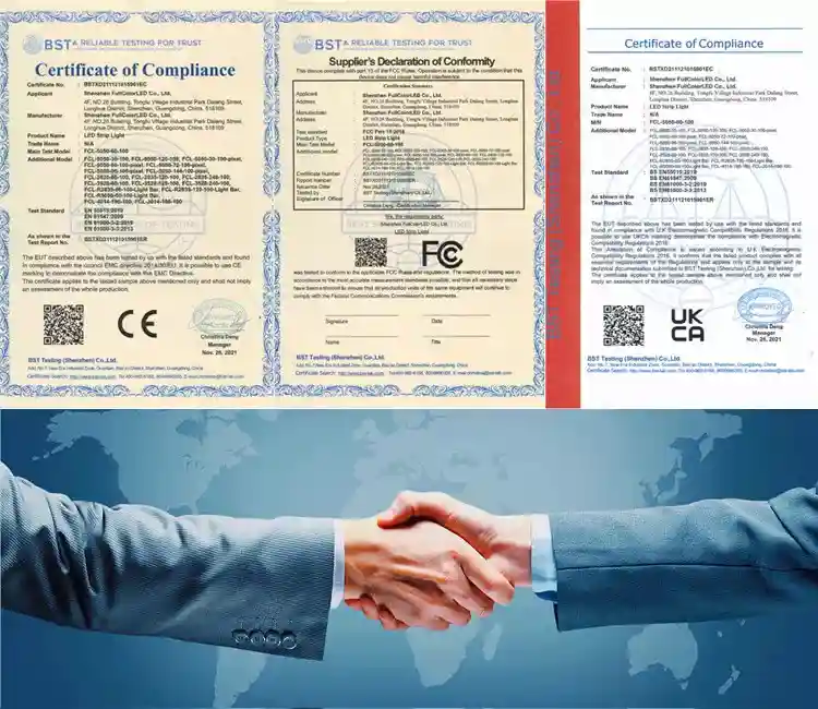 MagicLED certifications